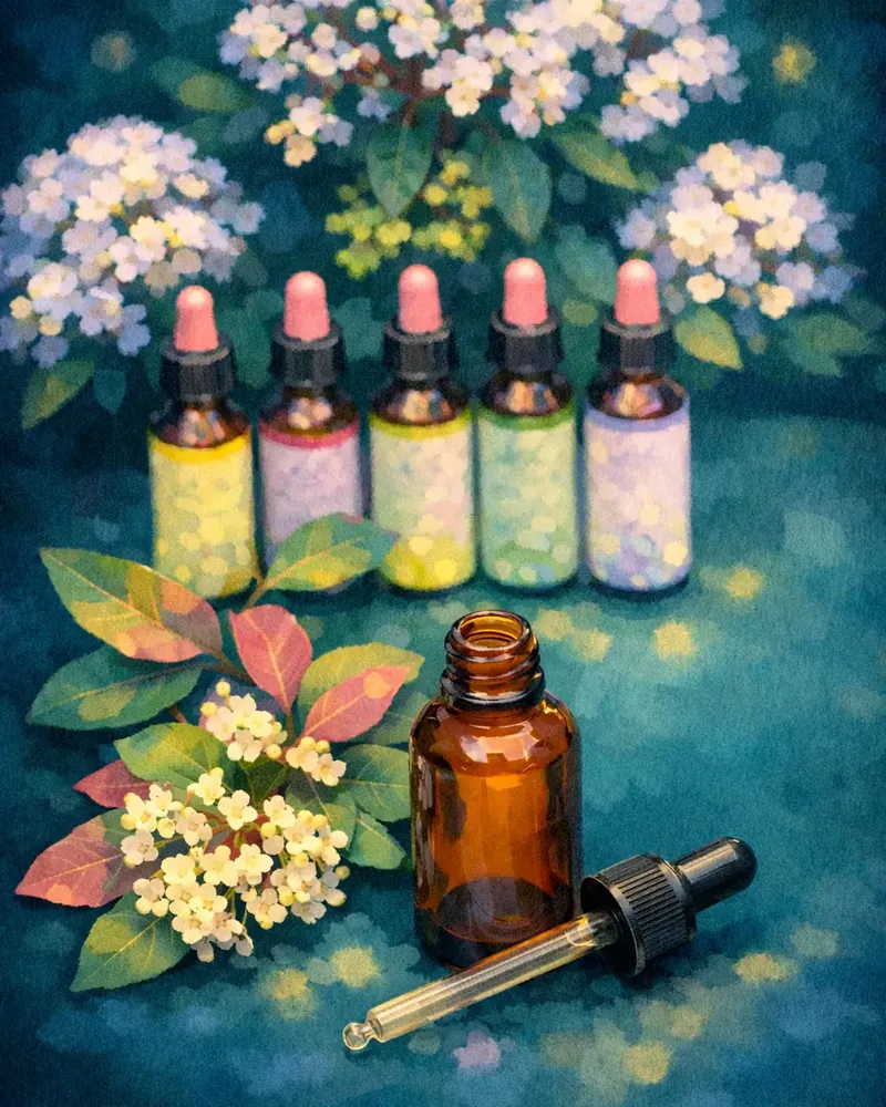 Sesión Flores de Bach + Frasco personalizado