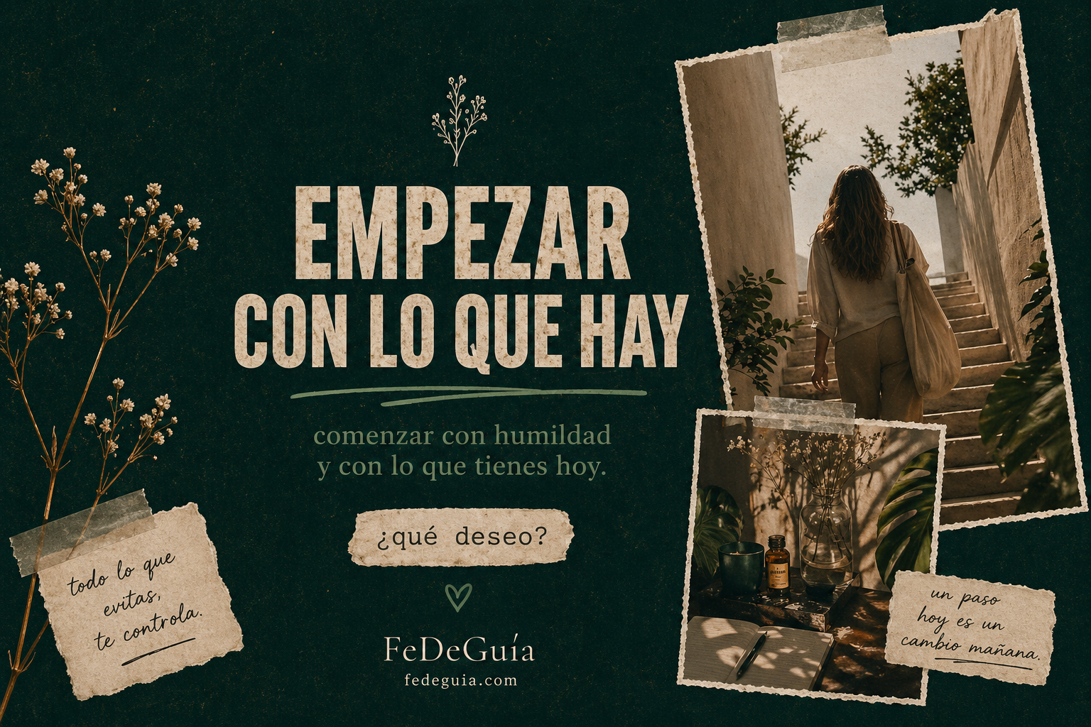 El primer paso: arrancar