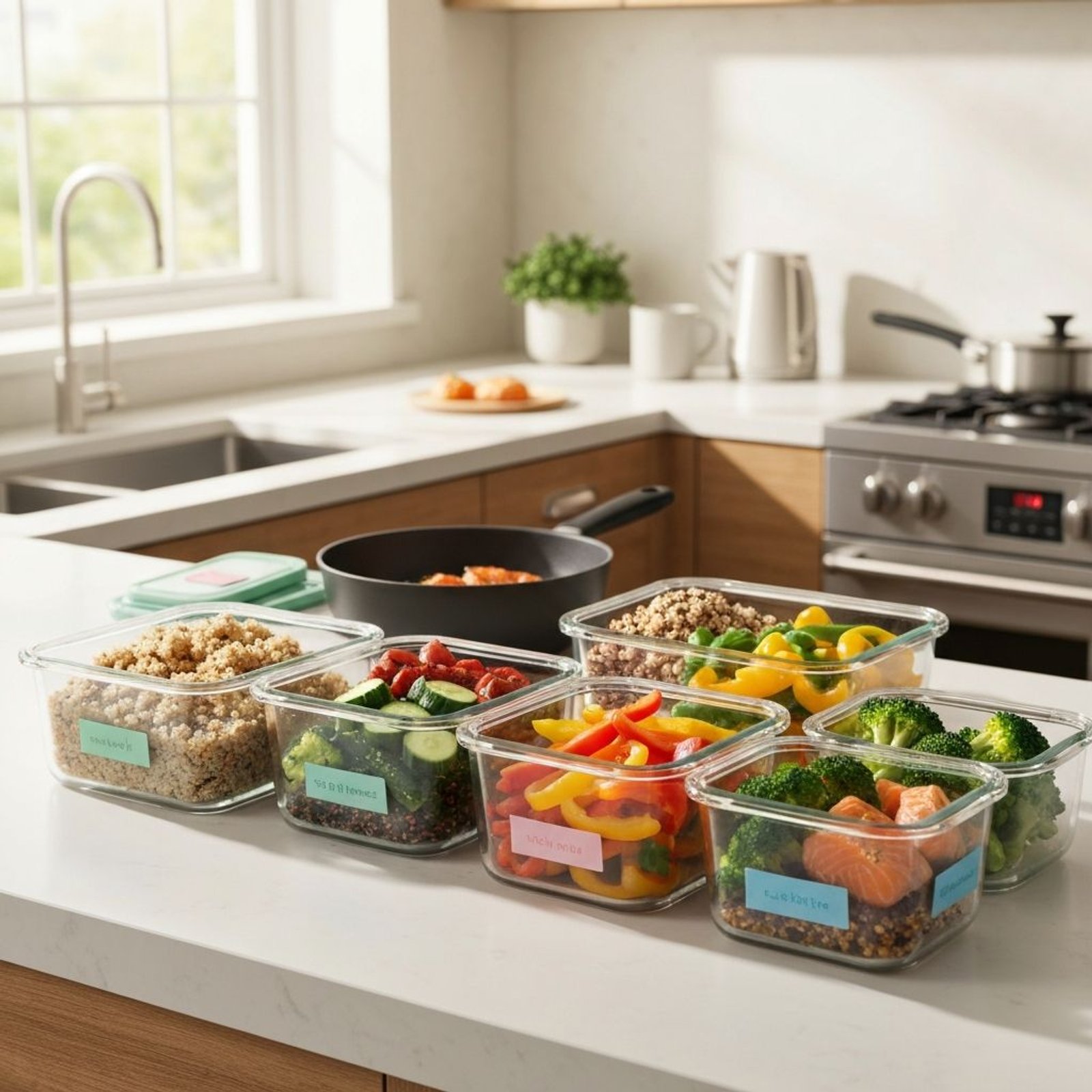 Meal Prep: Gesund vorkochen für die ganze Woche