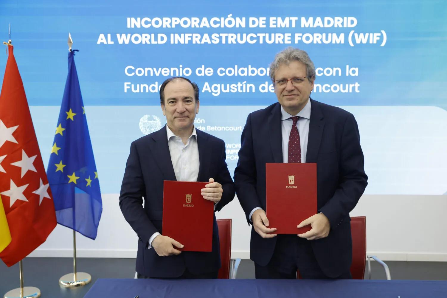 La EMT de Madrid se incorpora al World Infrastructure Forum