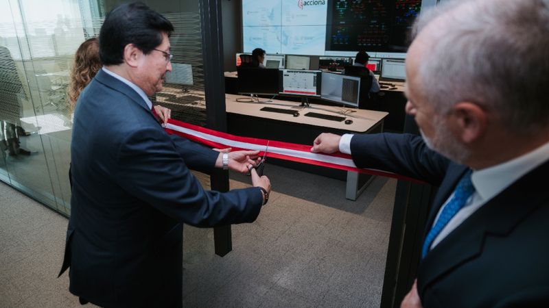 Acciona inaugura un nuevo Centro de Control de alta tecnología para su red eléctrica en Perú