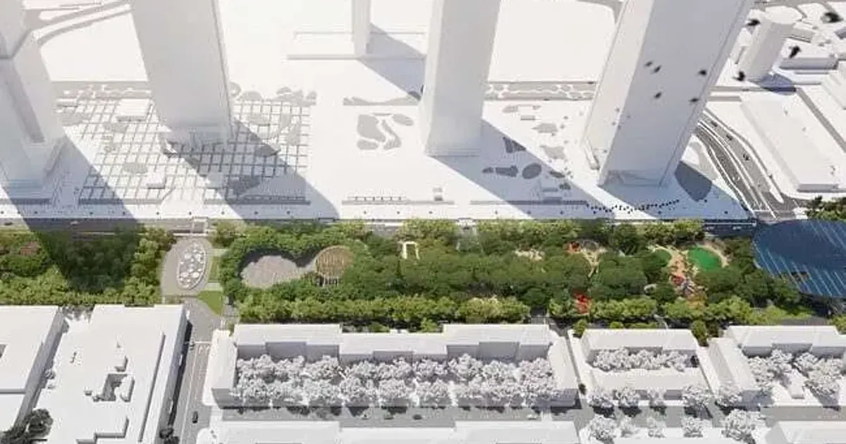 Obras de Parque Castellana: la excavación del futuro túnel frente a las Cuatro Torres comenzará en diciembre