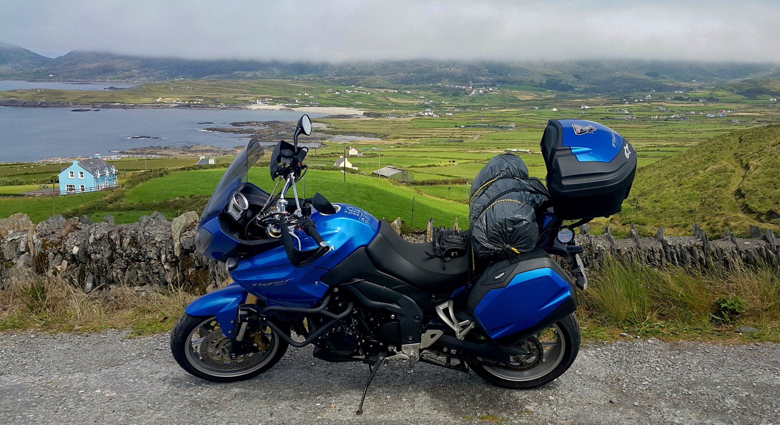 Overlooking Allihies on the Beara Peninsula