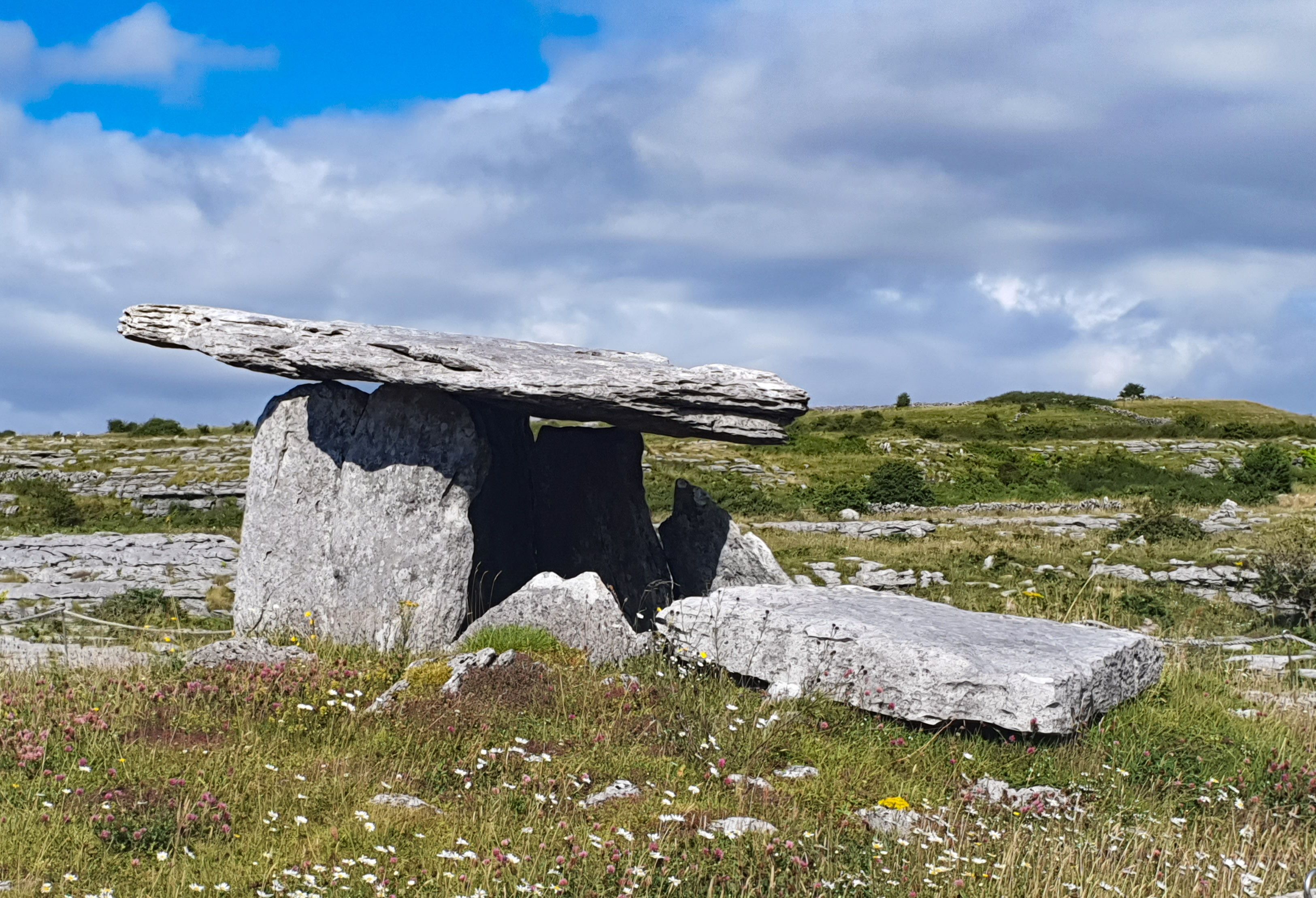 The Poulnabrone dolmen in the Burren, County Clare