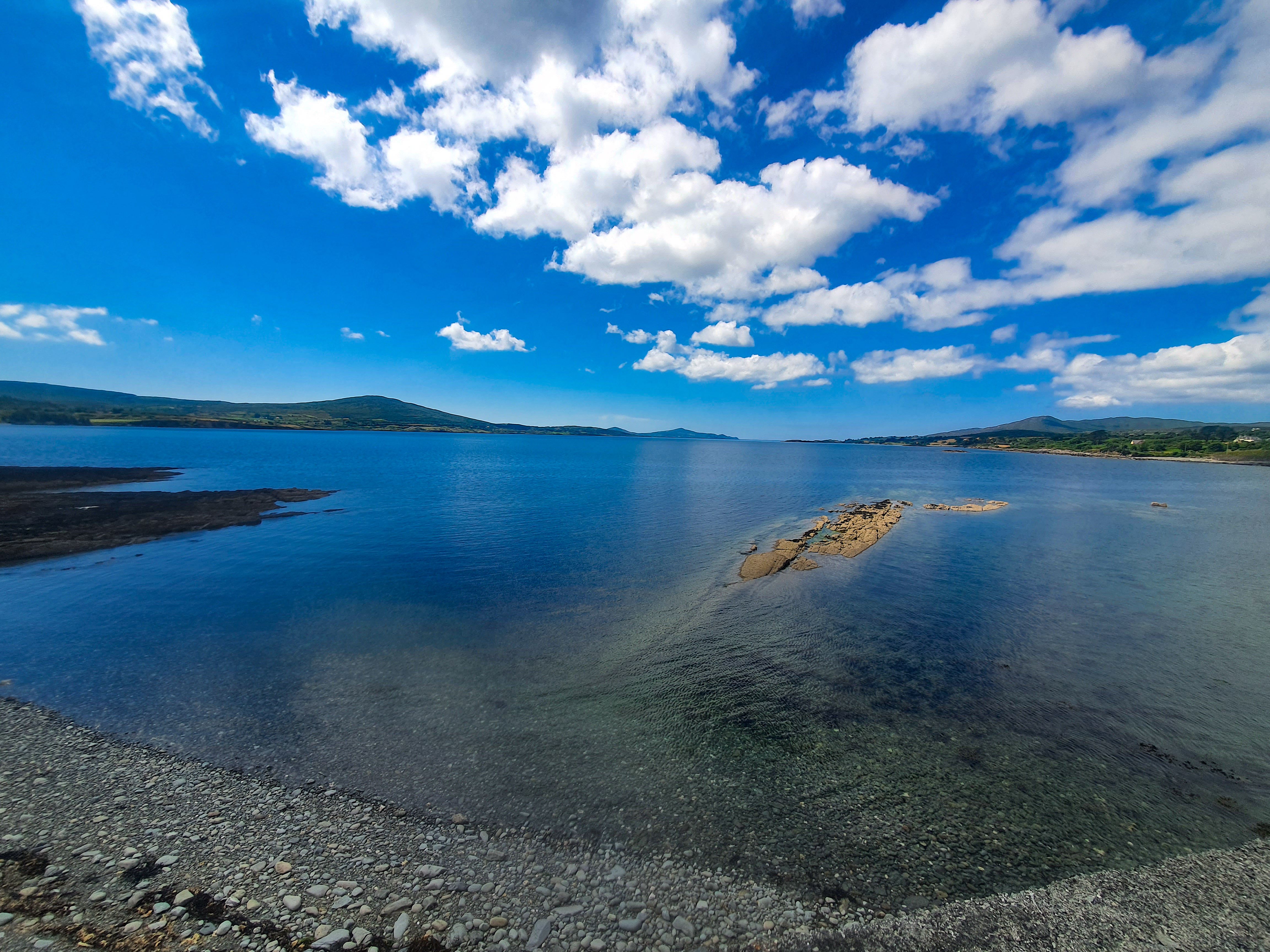 A glassy bay on the West Cork coast