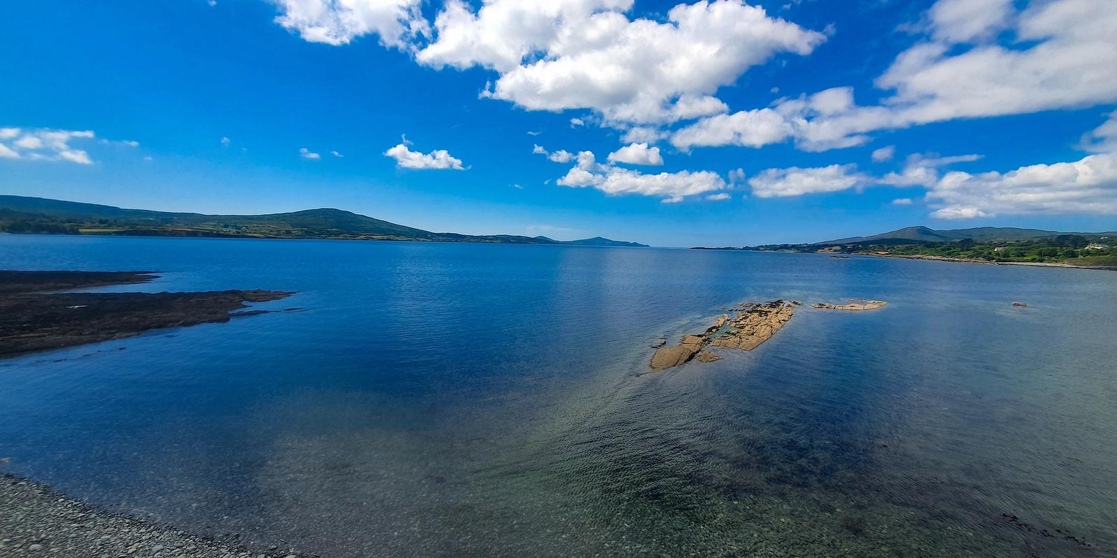 A glassy bay on the West Cork coast