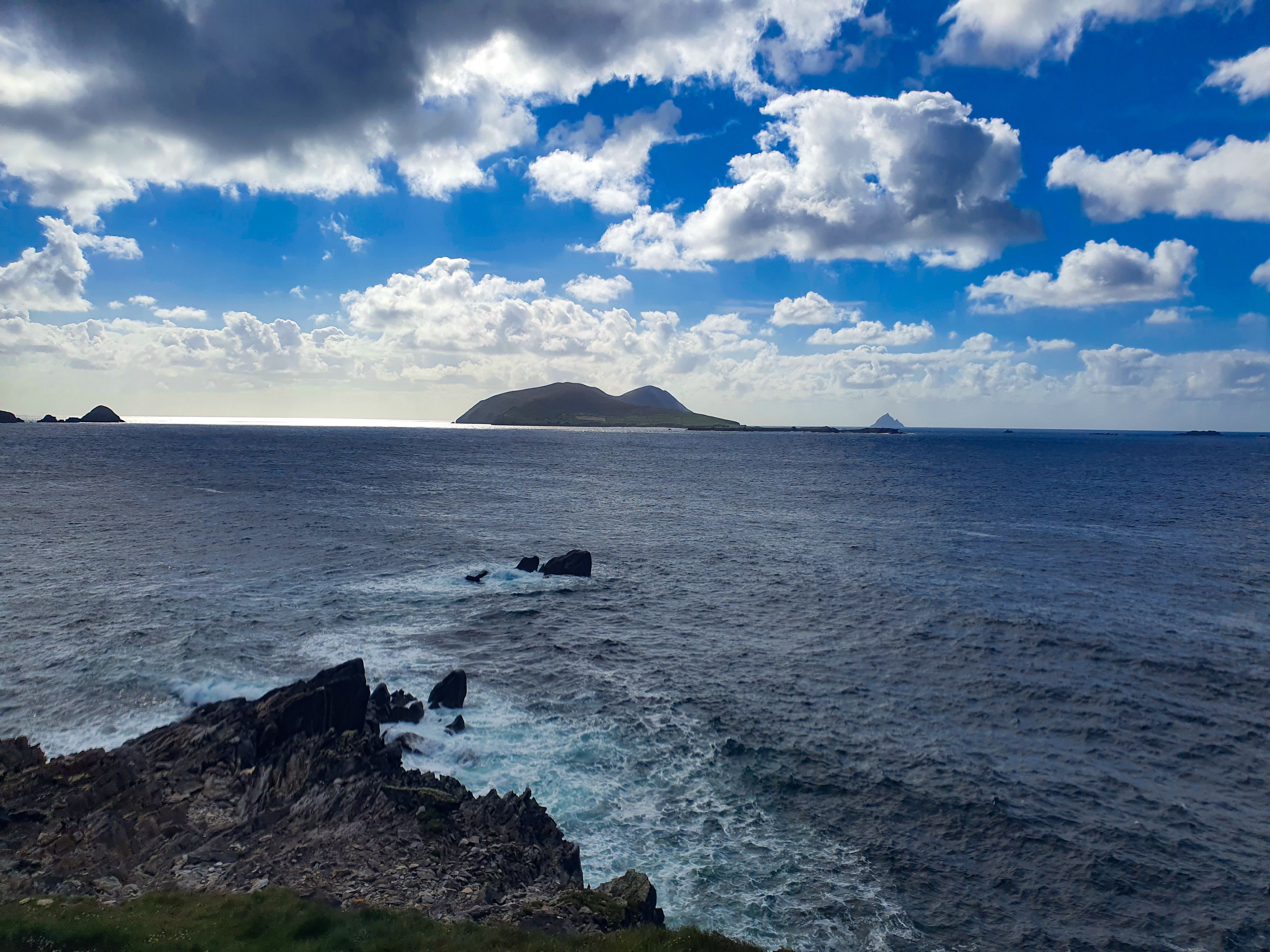 The Blasket Islands from the cliffs near Slea Head