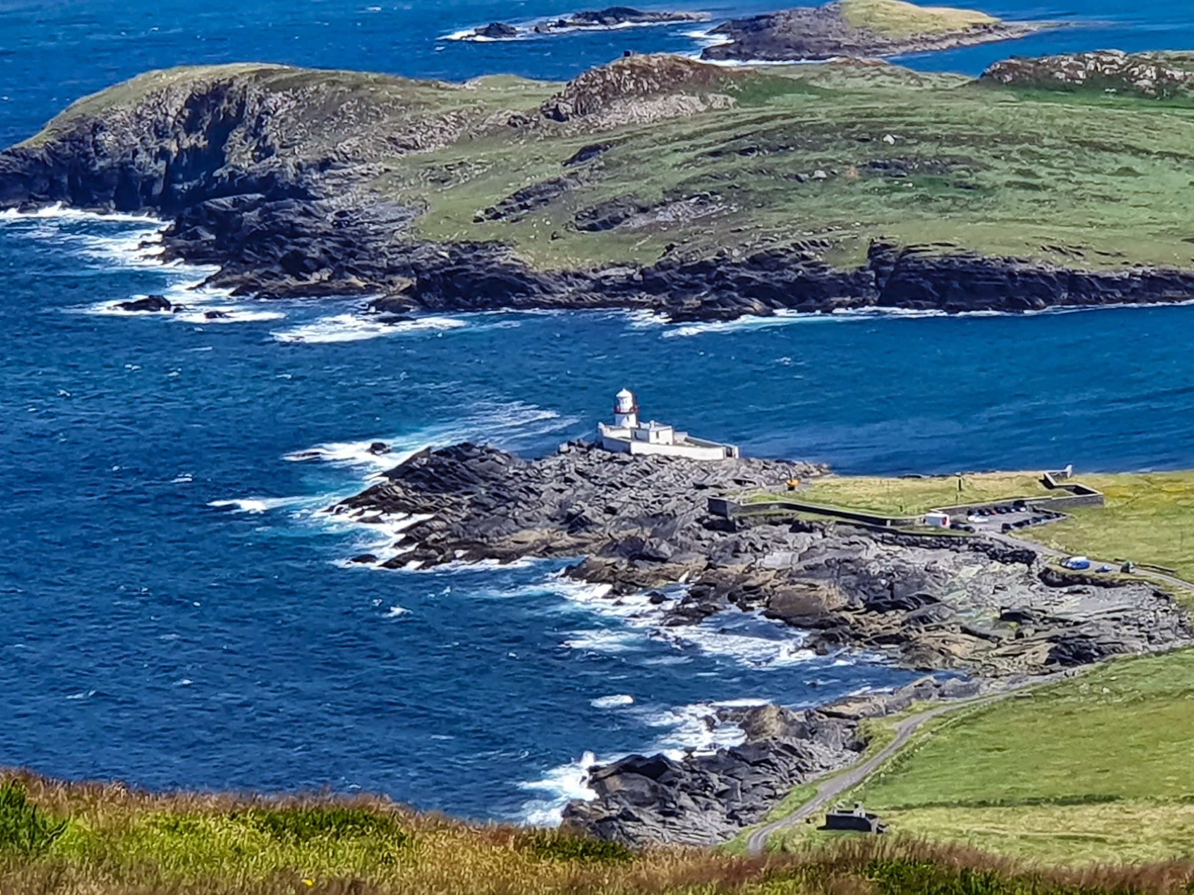 Rugged Atlantic cliffs at Mizen Head