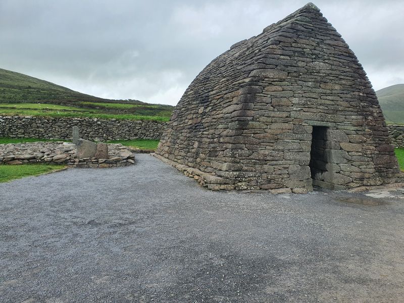 Gallarus Oratory dry-stone chapel on the Dingle Peninsula