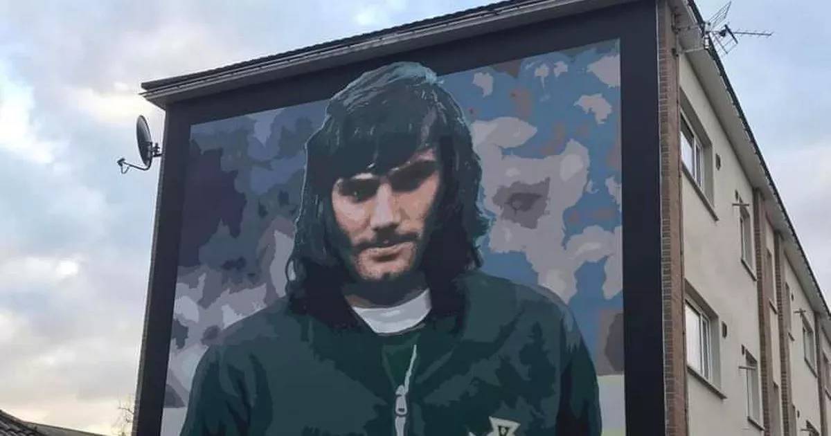 George Best Mural Belfast