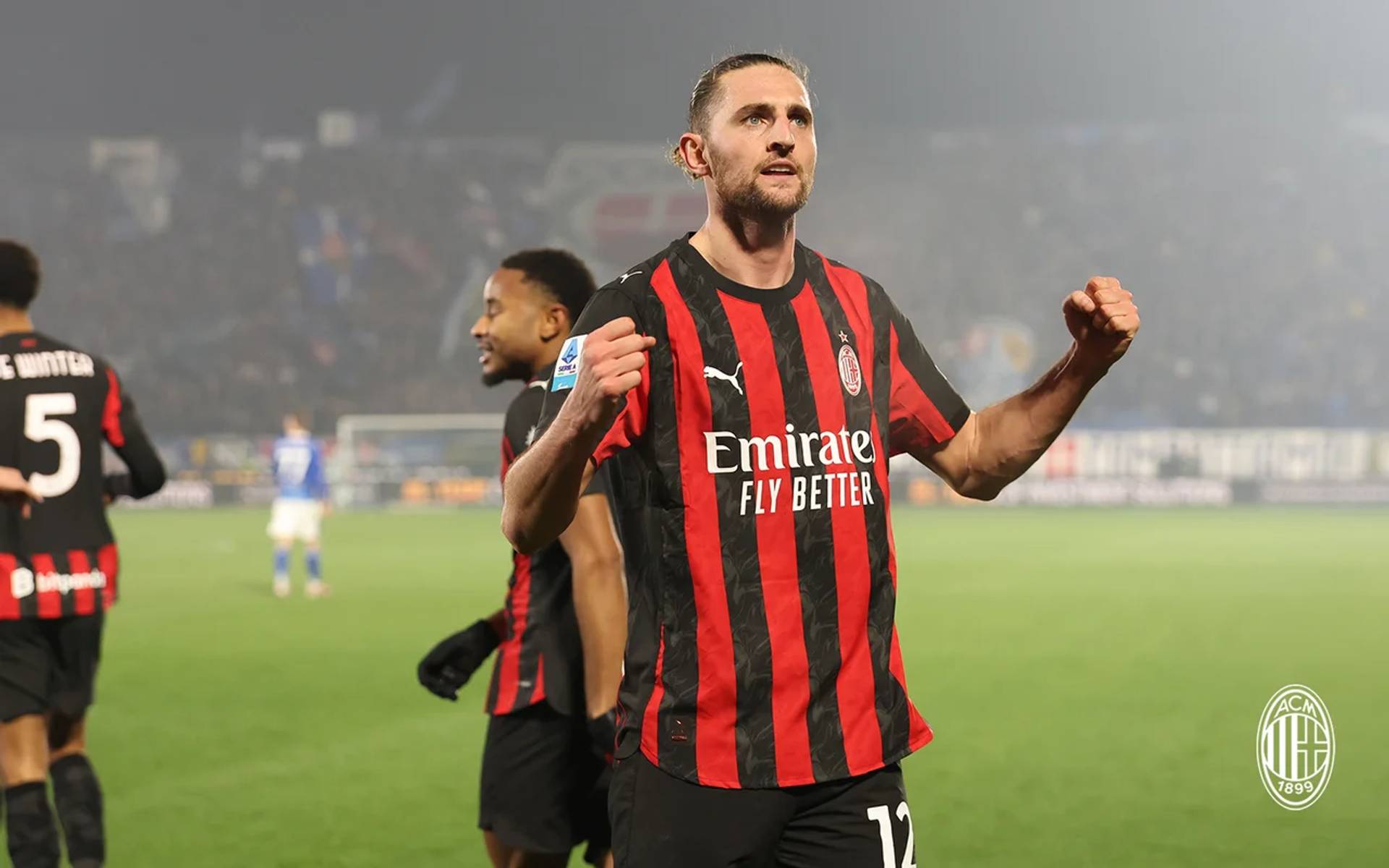 Adrien Rabiot Celebration vs Como