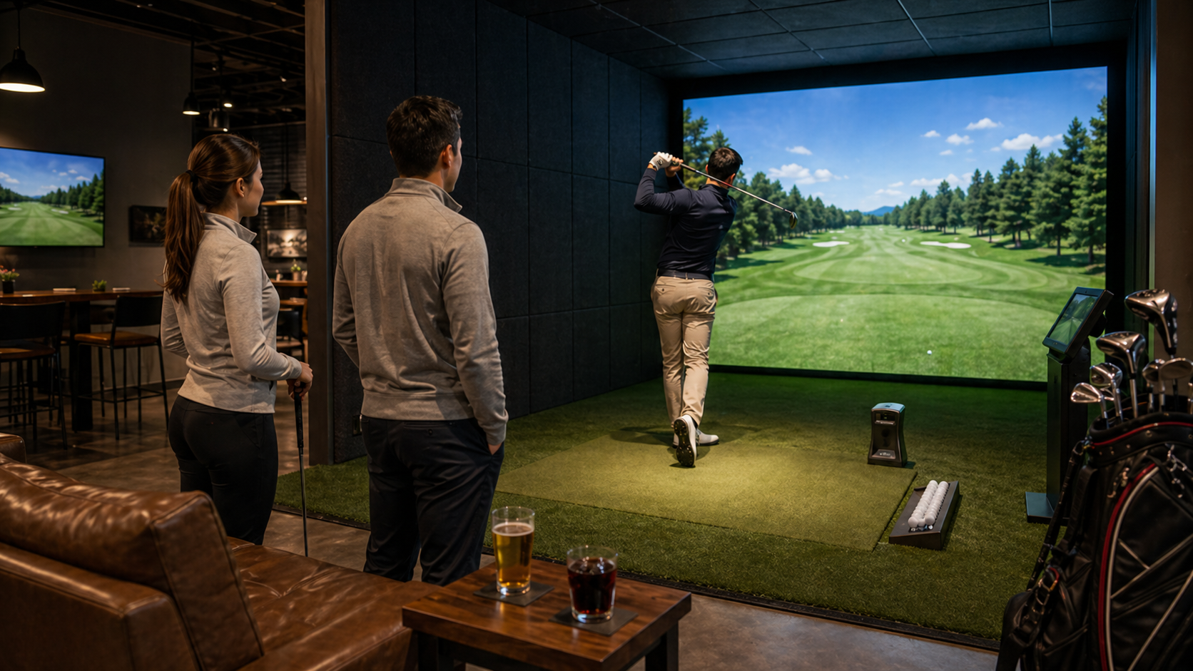 Golf Simulator Etiquette: What You Need to Know Before You Go | GolfSimIQ