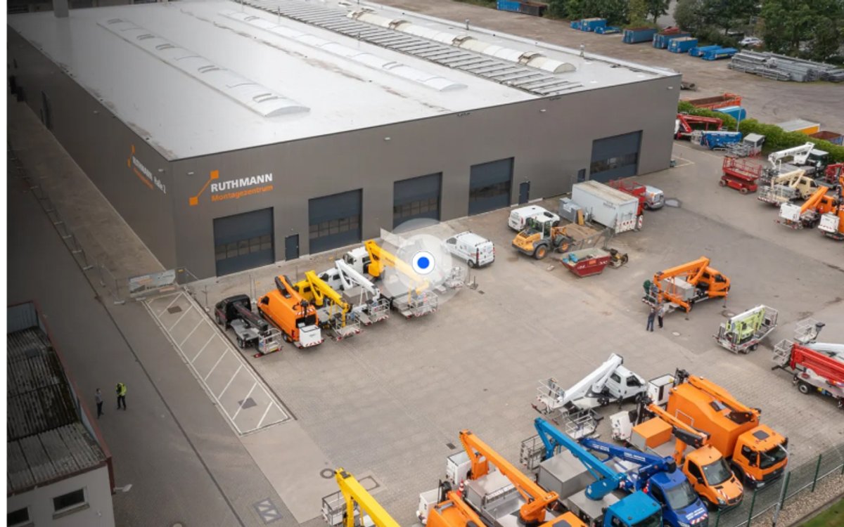 90% less search time in production at Ruthmann thanks to RTLS Tracking