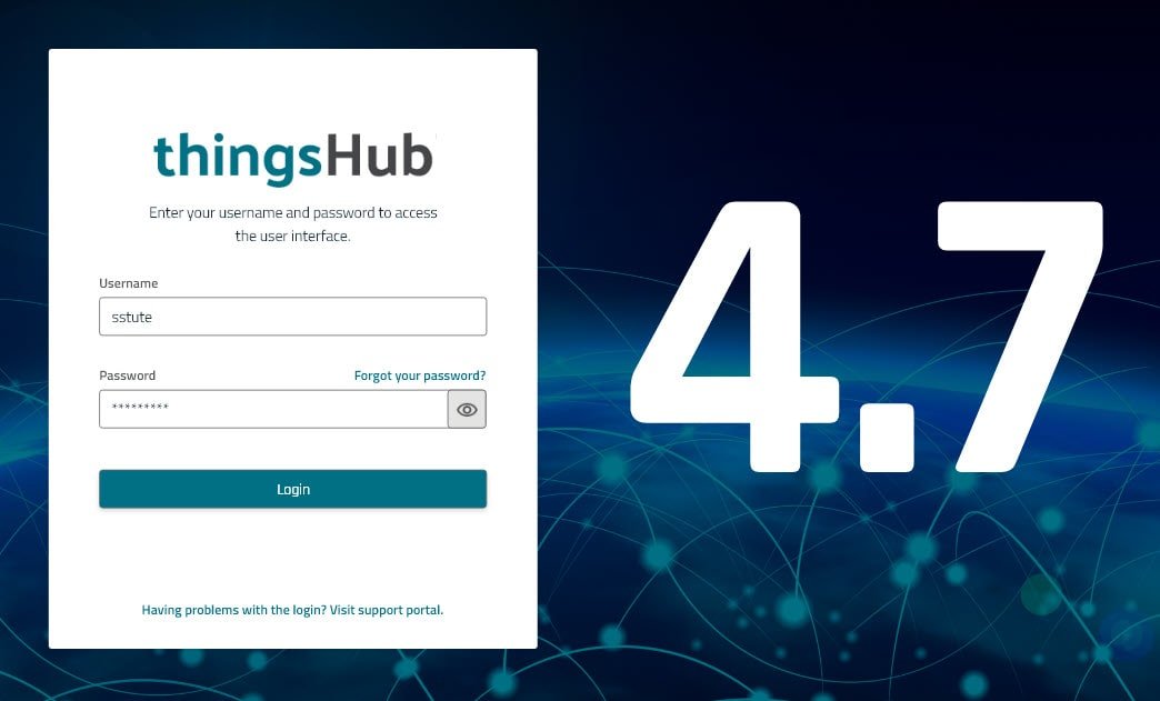 thingsHub 4.7 - Highlights