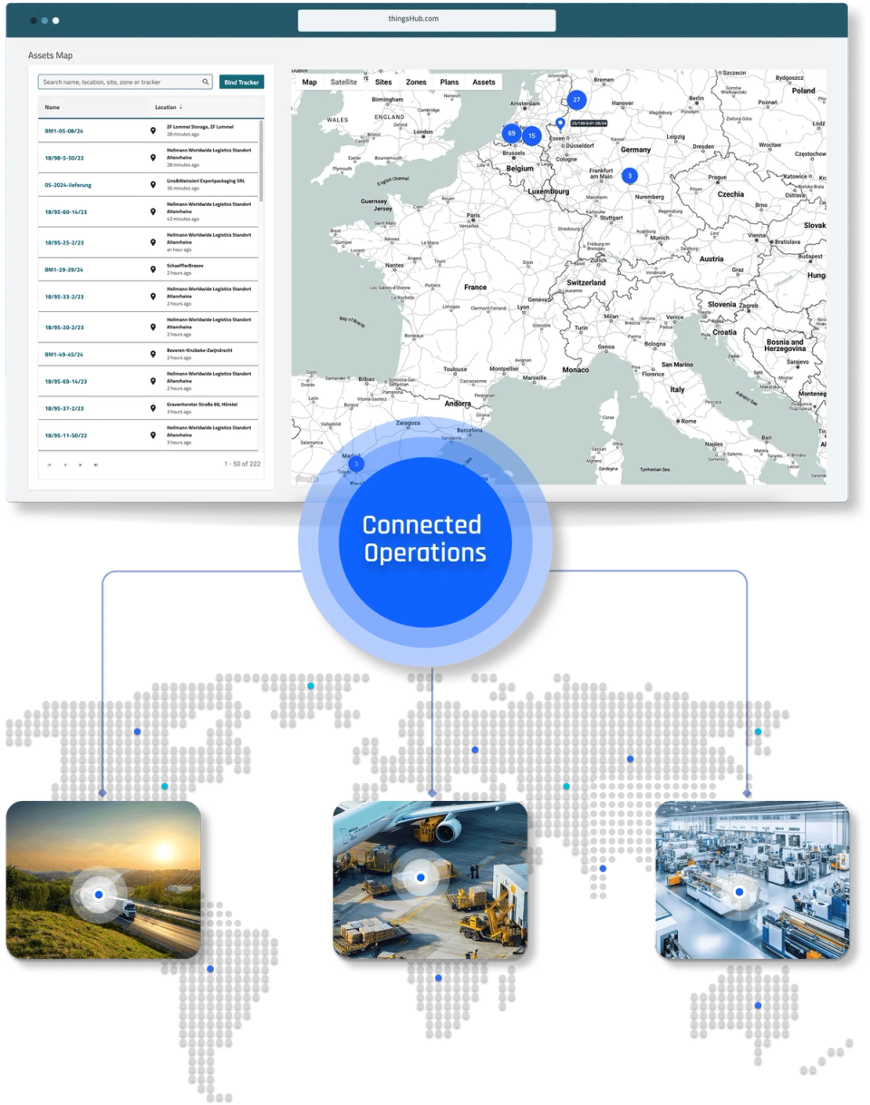 Connect assets and optimize workflows with real-time data