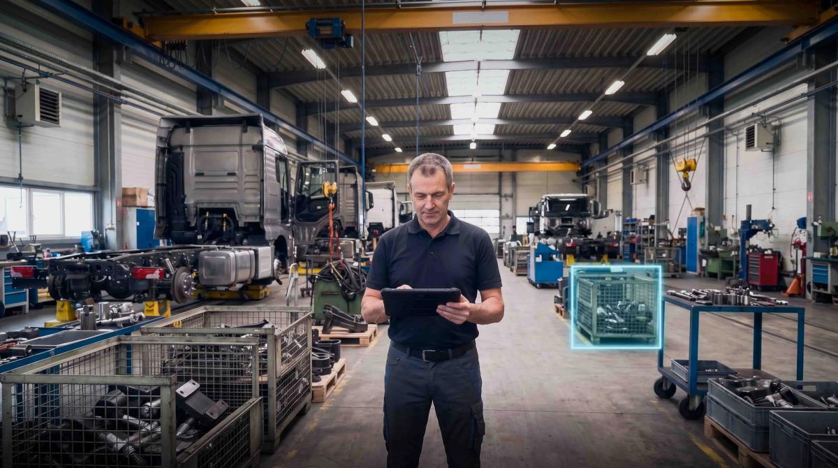 RTLS in der Produktion von Sonderfahrzeugen
