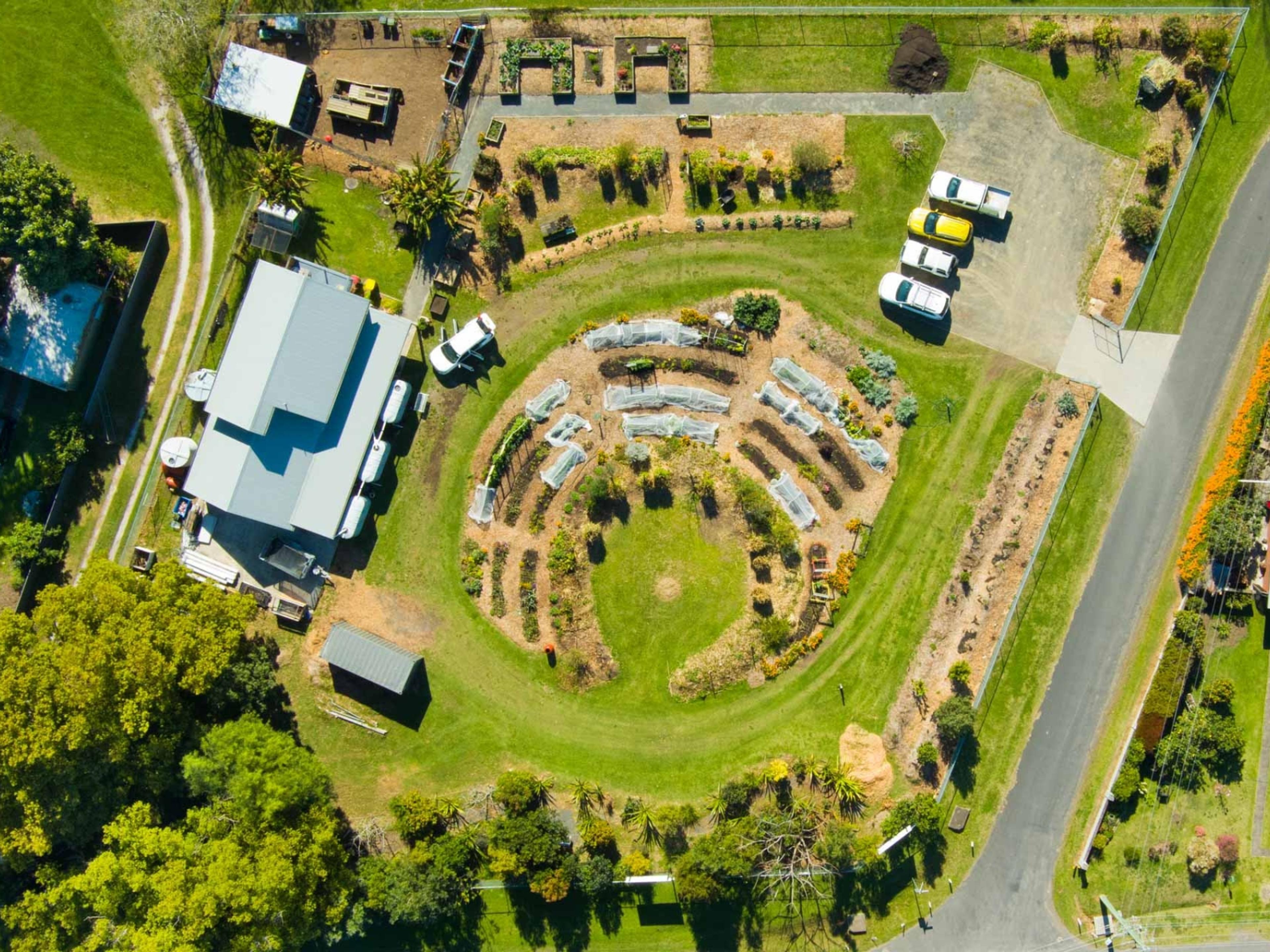 A birds eye view of Waminda.