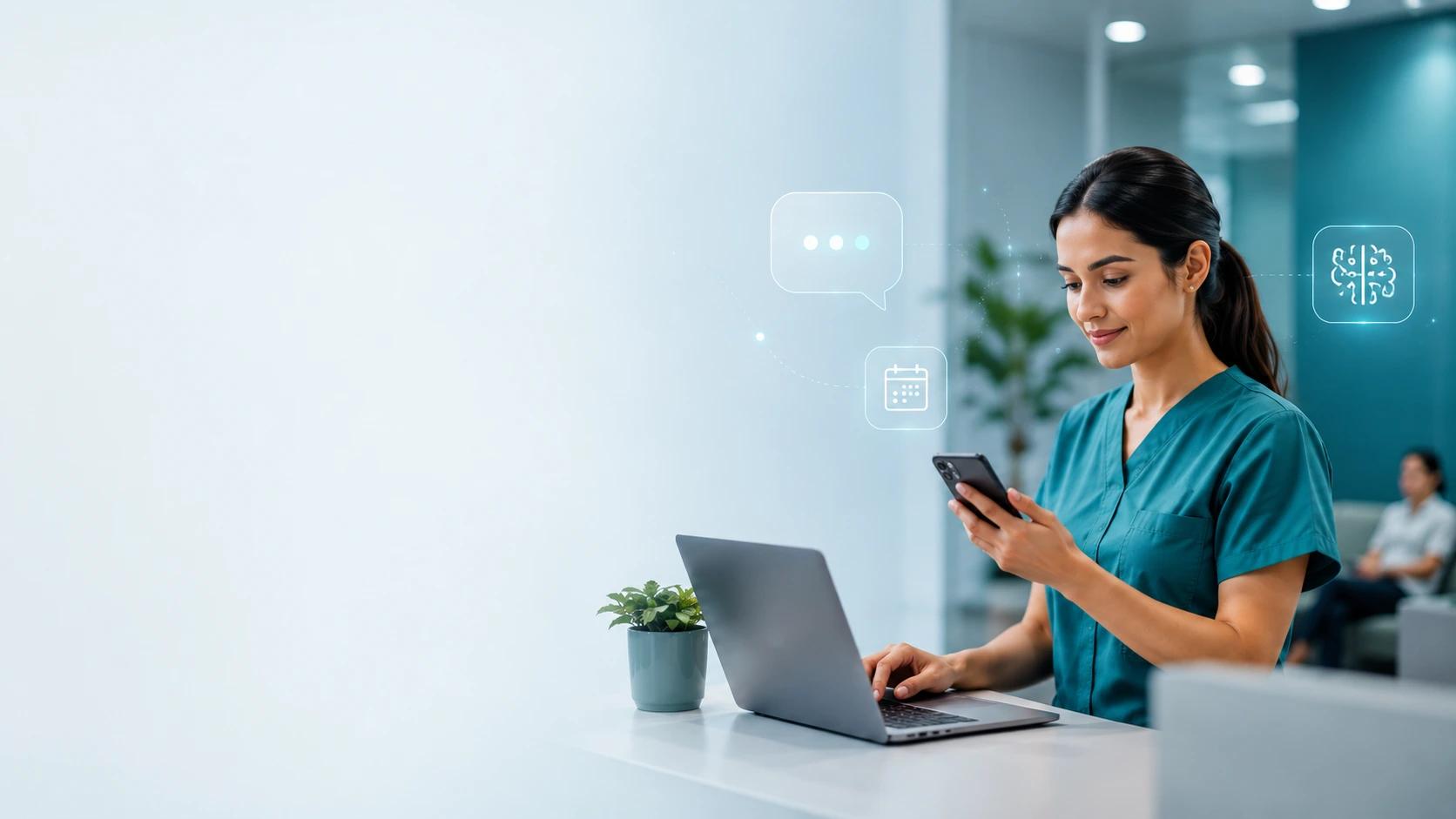 Automação de atendimento com IA para clínicas médicas: o que dá para automatizar e como funciona