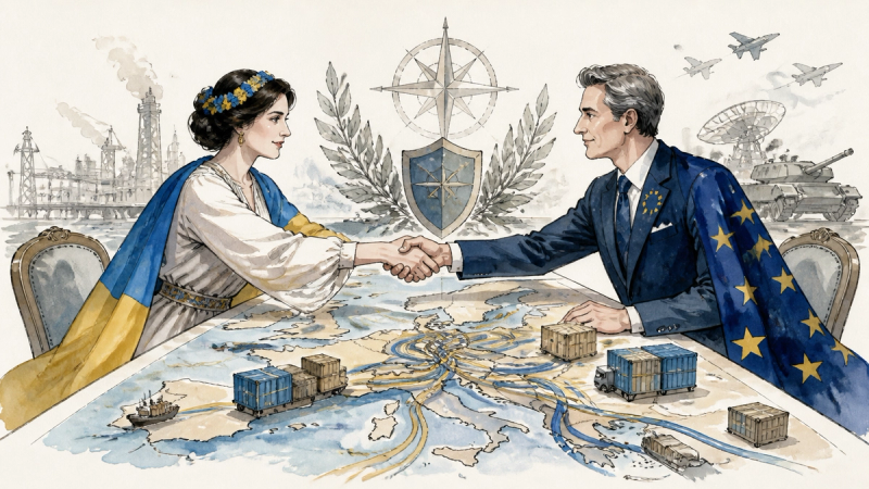 Illustration für eu-opens-ukraine-accession-talks-external-relations