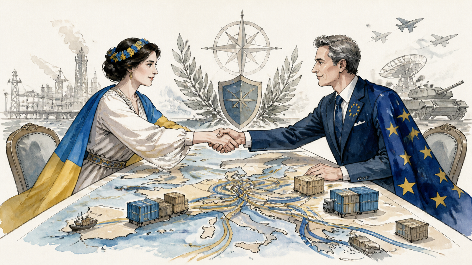 Illustration für eu-opens-ukraine-accession-talks-external-relations