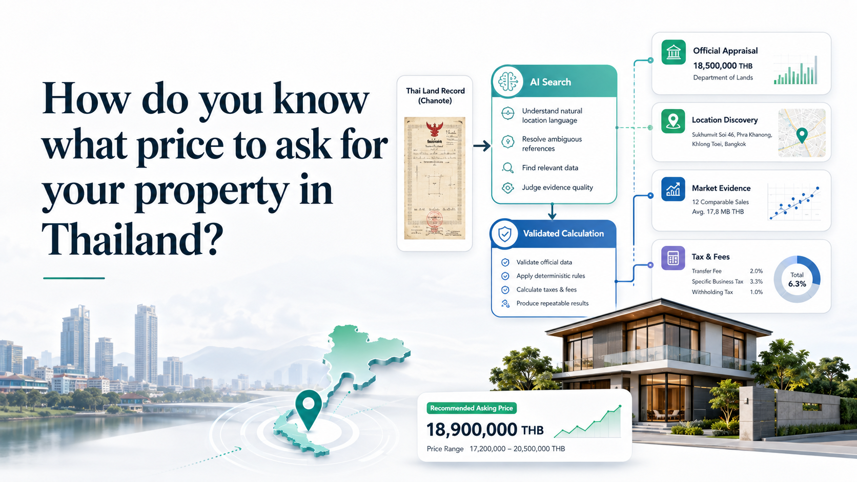 How Do You Know What Price to Ask for Your Property in Thailand? project banner