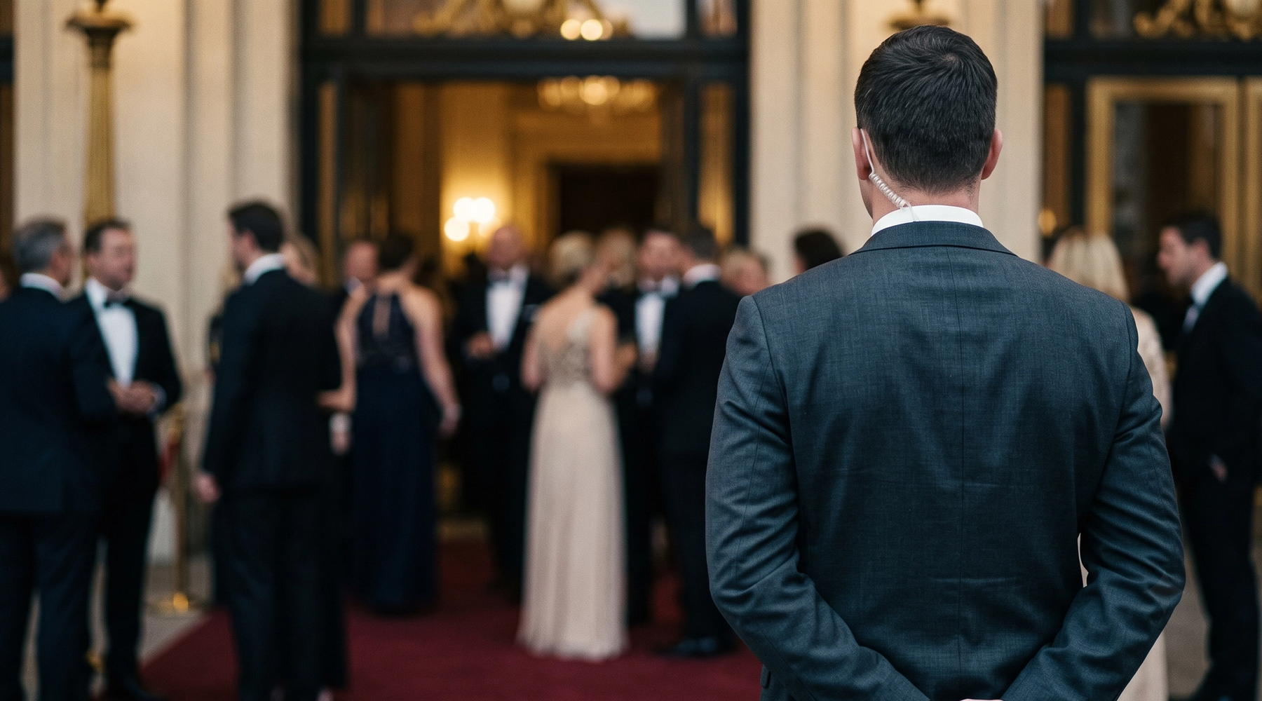 Sécurisation d'un évènement privé VIP par les équipes KFM Protection