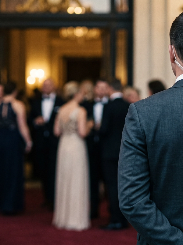 Sécurisation d'un évènement privé VIP par les équipes KFM Protection