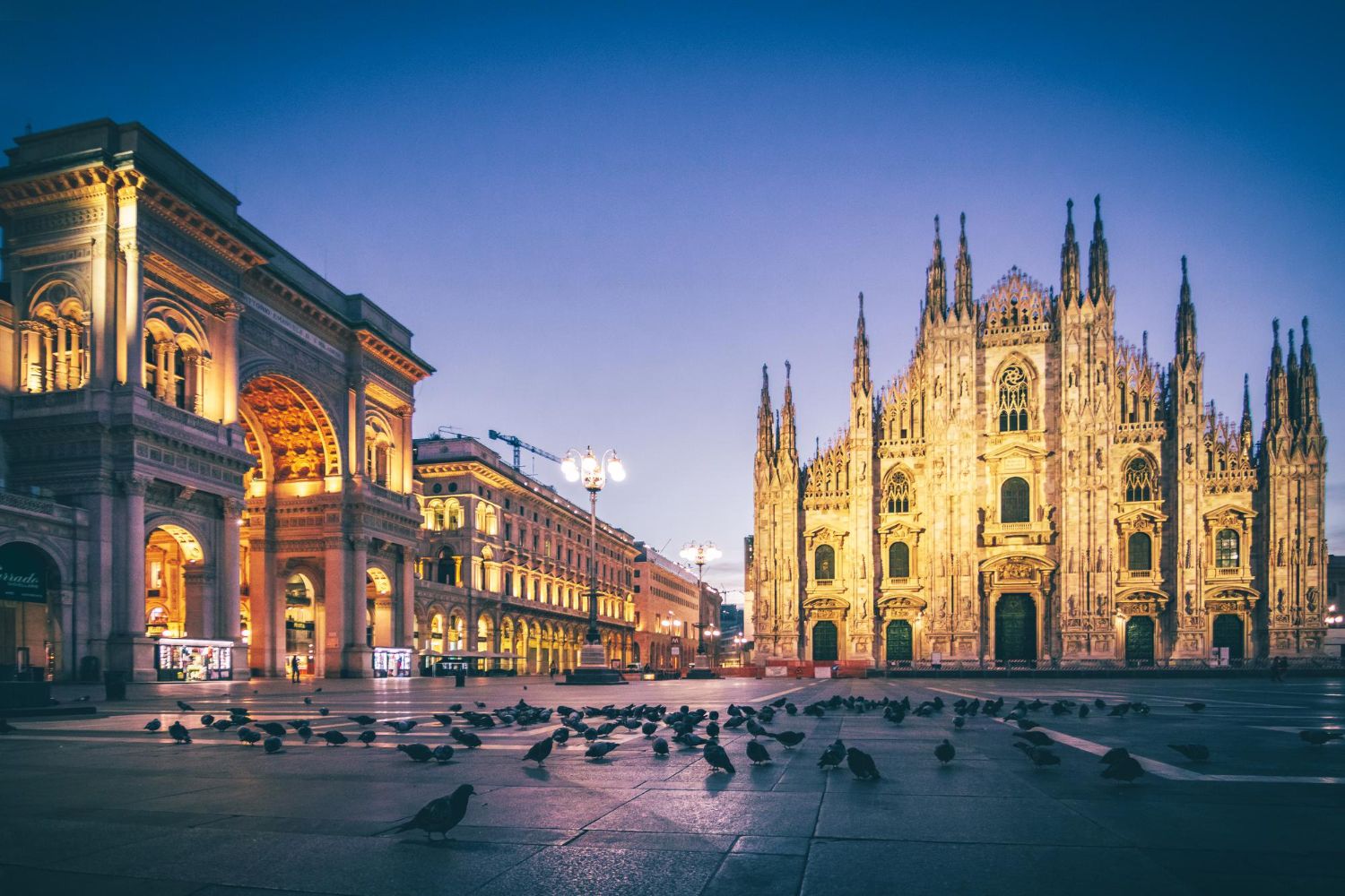 Vue de Milan, destination couverte par KFM Protection