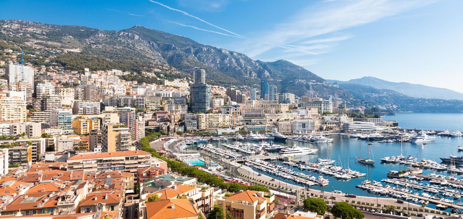Vue de Monaco, destination couverte par KFM Protection