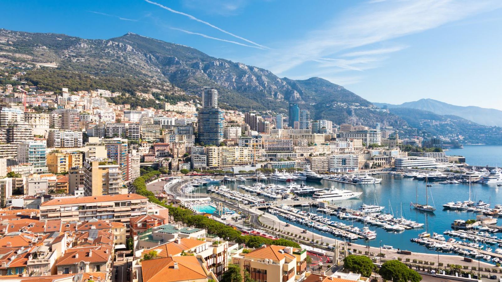 Vue de Monaco, destination couverte par KFM Protection