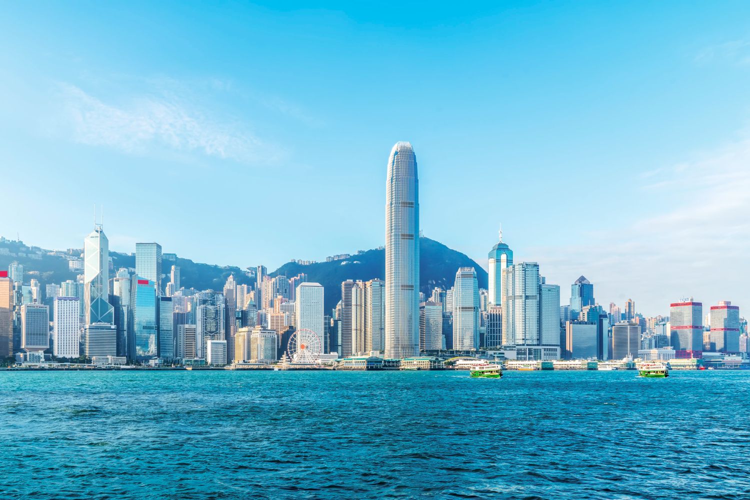 Vue de Hong Kong, destination couverte par KFM Protection