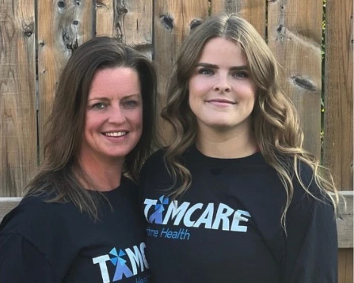 Jess and Jordan of TAMCARE Home Health
