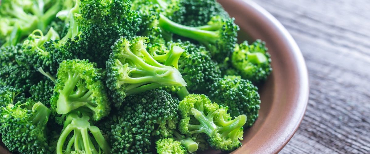Boiled broccoli