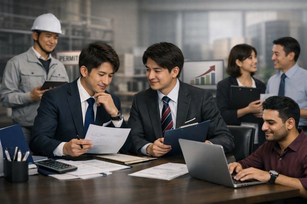 東京法務パートナーズ行政書士・外国人含む多国籍チームが建設業許可・補助金・ビザ申請書類をワンストップで確認｜中小企業経営支援の現場