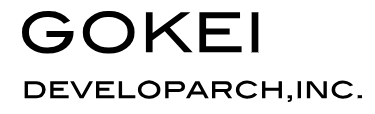 互恵デベロップアーク株式会社 GOKEI DEVELOPARCH, INC. ロゴ｜宅建業許可取得・国土交通大臣免許支援の実績 東京の行政書士