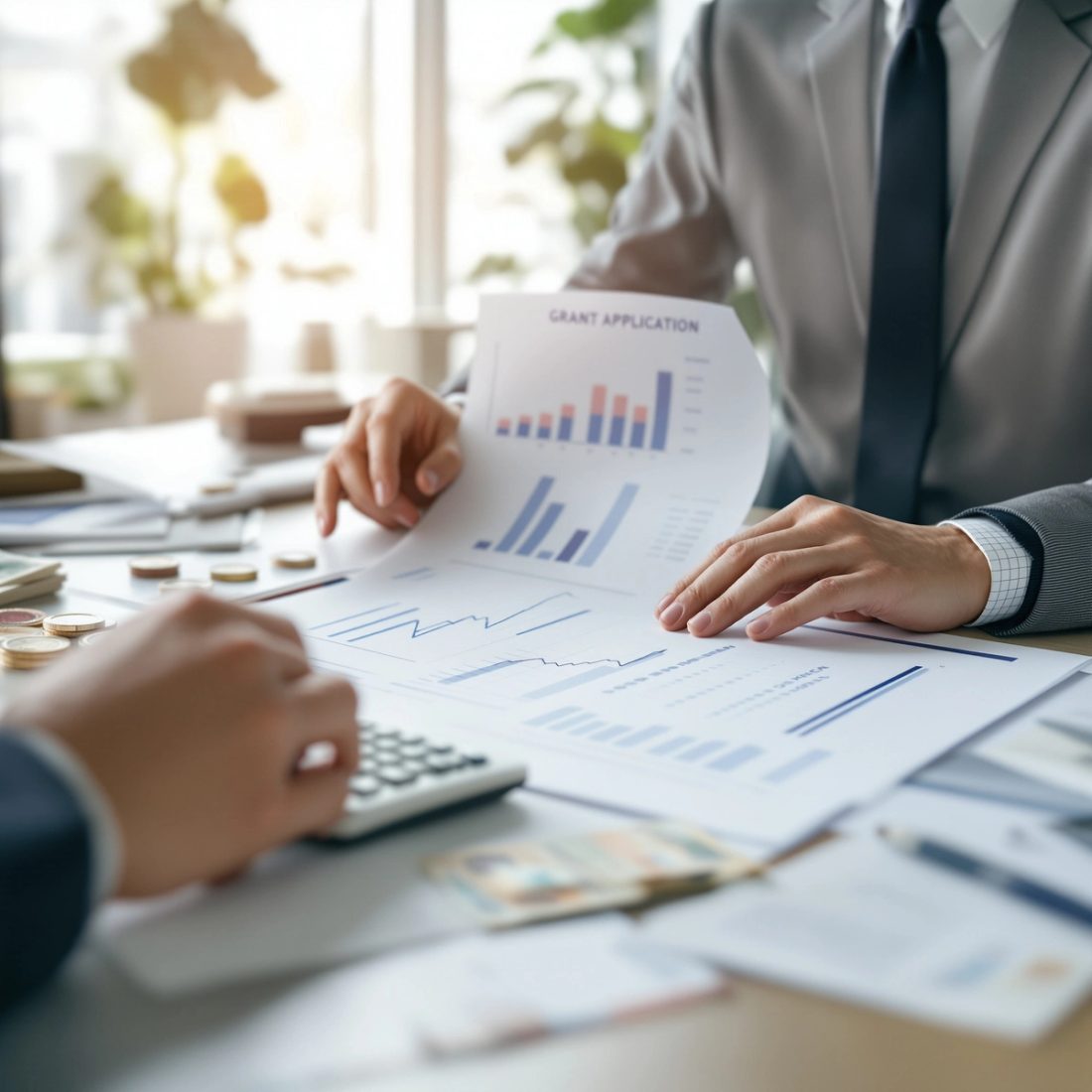 補助金・資金調達の計画と申請を支援するイメージ|東京の行政書士(トップ・補助金・資金調達支援)