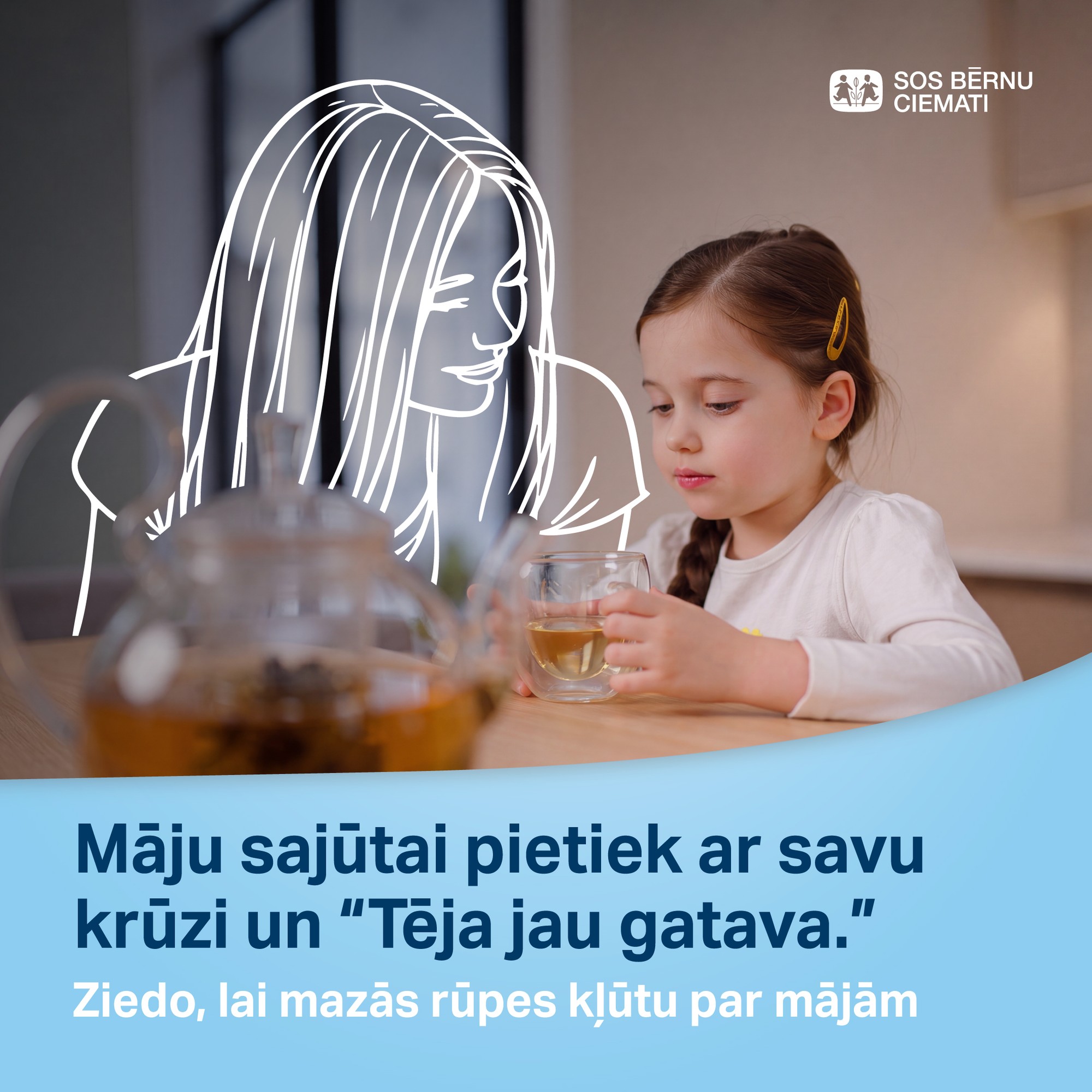 SOS Bērnu ciemati — project visual 3