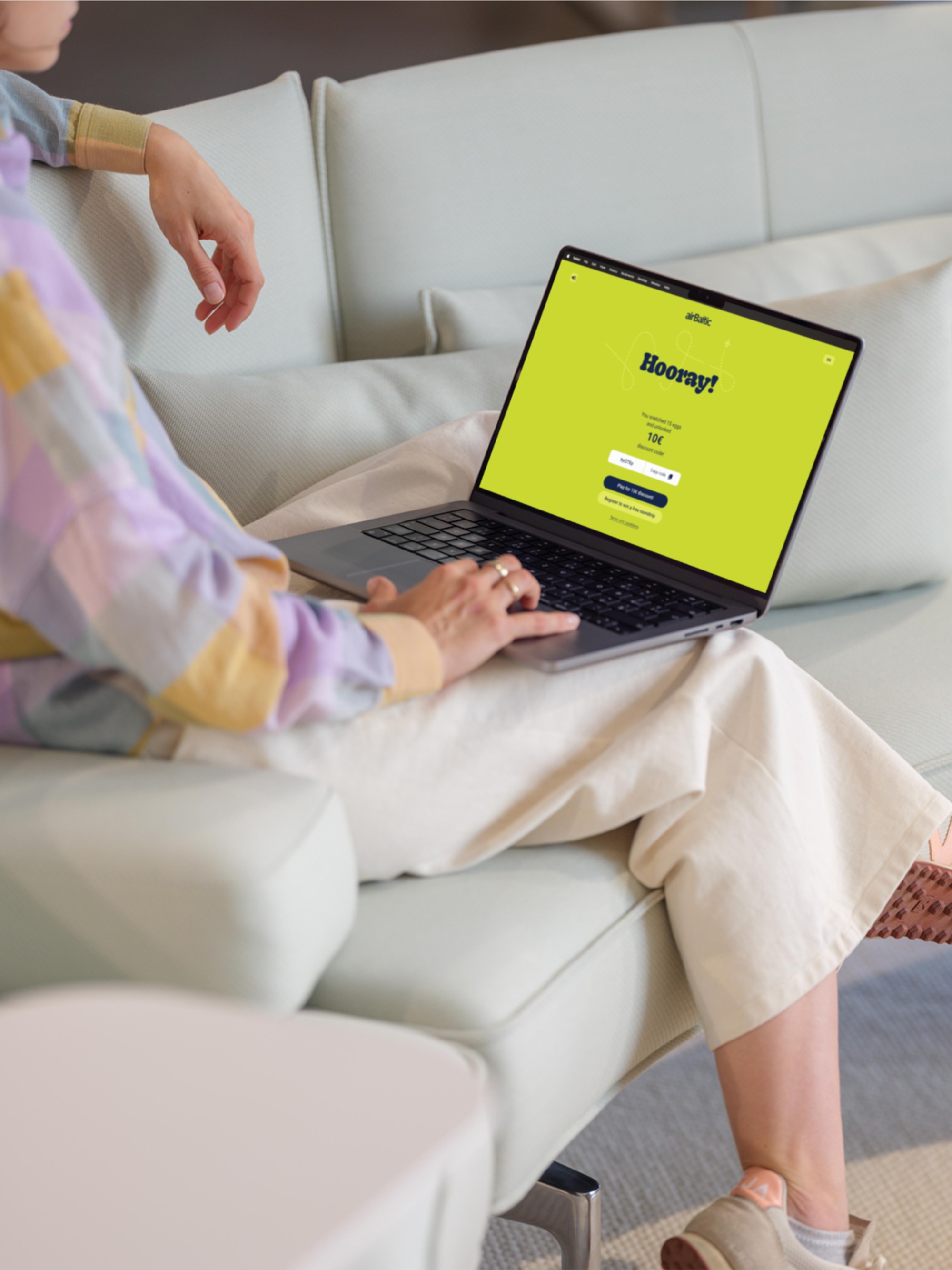 airBaltic Egg Hunt — project visual 5