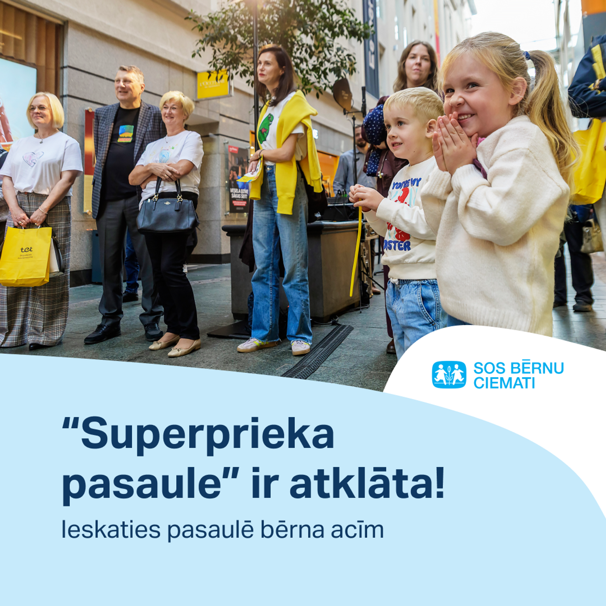 SOS Bērnu ciemati — project visual 1