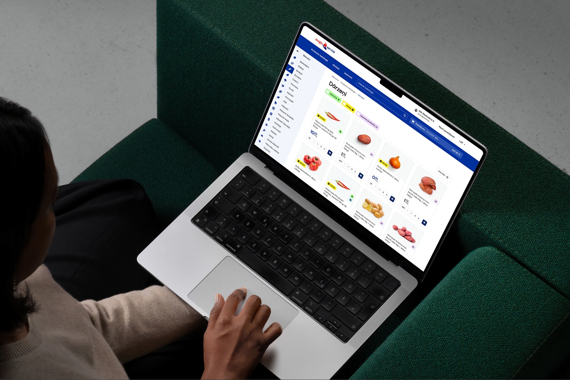 Augļu serviss — project visual 1
