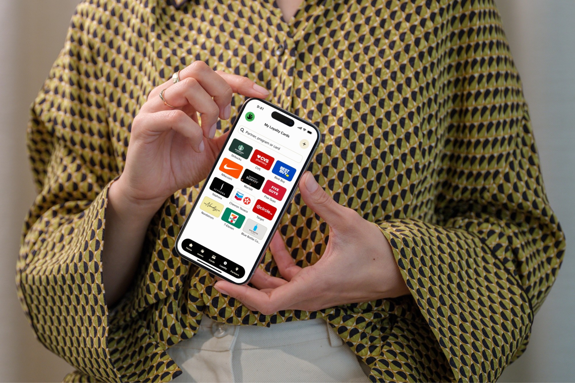 Handwave biometric wallet — project visual 4
