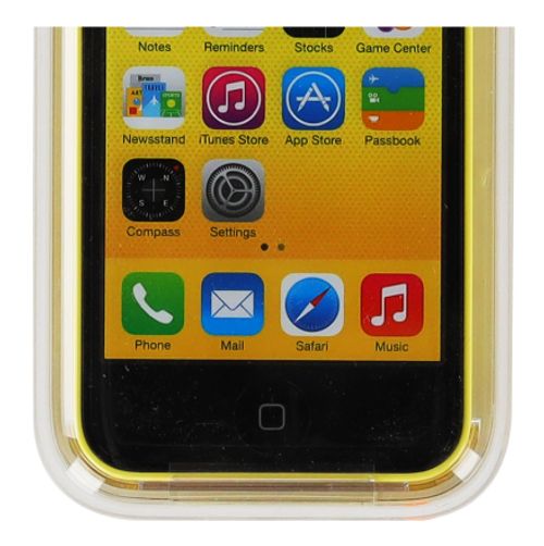 Apple iPhone 5c Bottom Detail - Yellow
