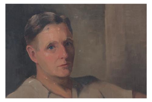 Portrait of Mr. Ralph Read, 1939_Detail