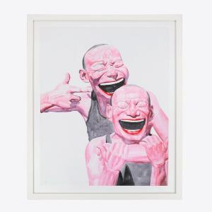  Untitled (Smile-ism No. 14) by Yue Minjun