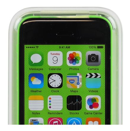 Apple iPhone 5c Top Detail - Green