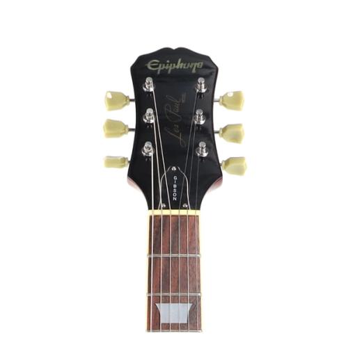 Boston Autographed Epiphone Les Paul Gibson Guitar_head