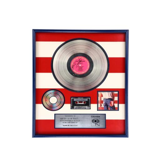 Bruce Springsteen, Born In The USA Signed Platinum Record_main