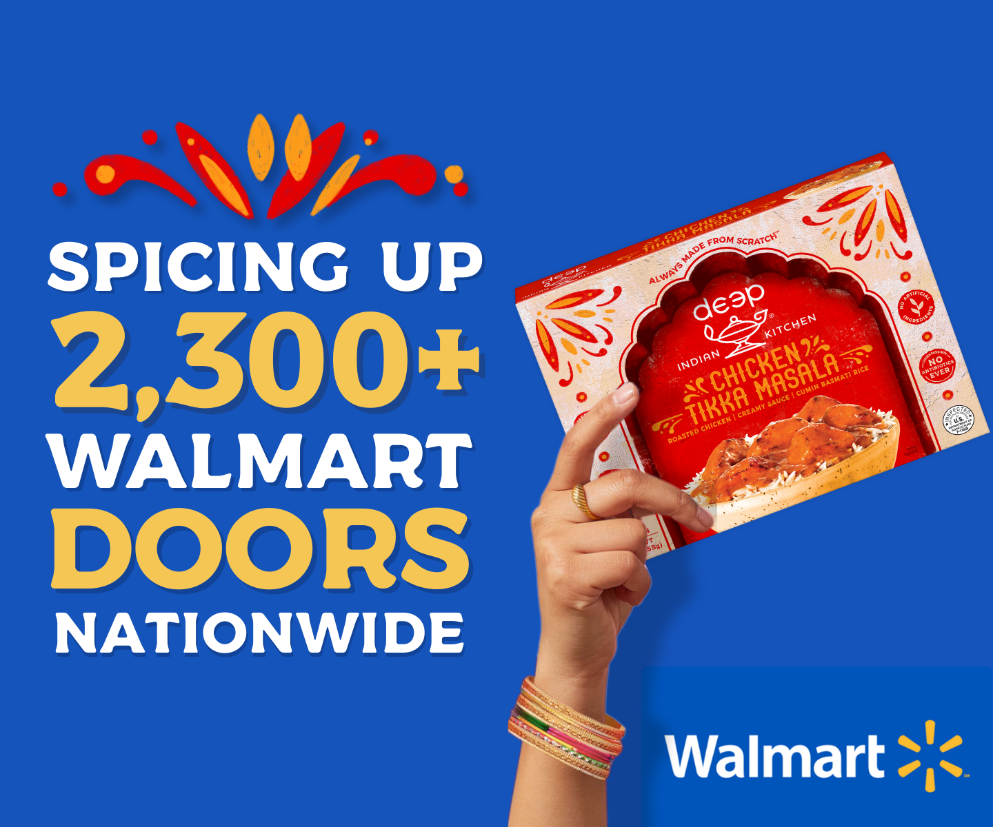 Deep expands with Walmart