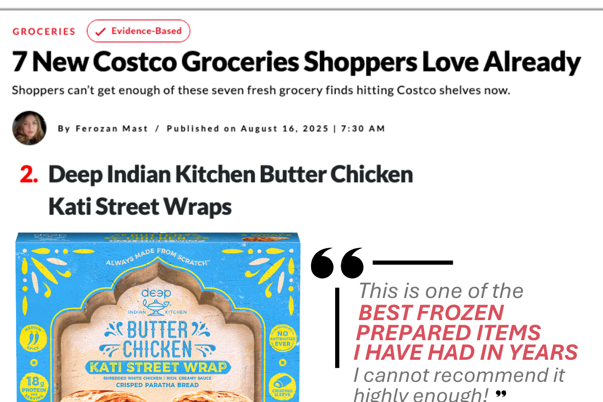 Frozen food that is worth it