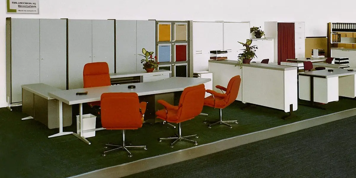 Altes Foto des Lindemann GmbH & CO. KG Showroom in Berlin